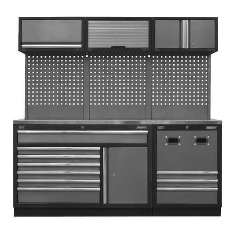 Modular Storage System APMSSTACK14SS Stainless Steel Top