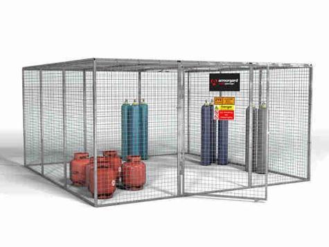 Gas Bottle Cage Armorgard GGC16 3600 x 3600 x 1800mm