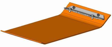 Block Paving Pad for Belle PCLX400 Compactor