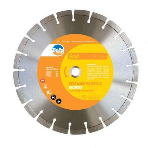Altrad-Belle Gold Diamond Saw Blade 350mm x 25mm for Hard Materials