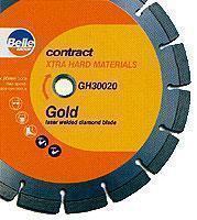 Belle Gold Diamond Saw Blade 300mm x 20mm for Hard Materials