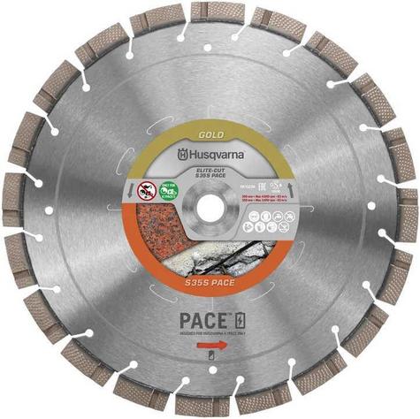Diamond Saw Blade Husqvarna Elite-Cut S35S Pace 350mm Concrete