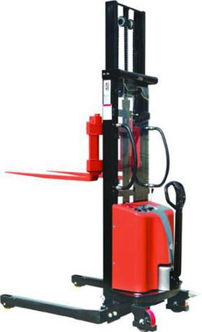 Warrior WRST1025 2500mm Semi-Electric Straddle Stacker