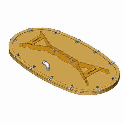 Probst SPS-2500(1650)-143/78  Suction Plate for SH Lifting Devices