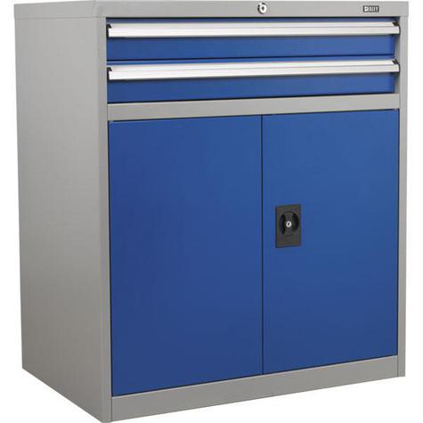 Cabinet Sealey API8810 Industrial 2 Drawer & 1 Shelf 