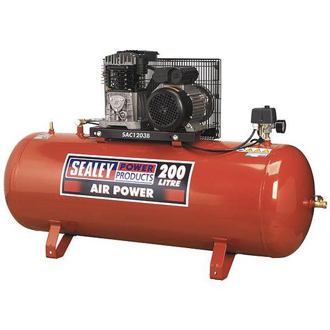 Compressor Sealey SAC1203B 200ltr Belt Drive 