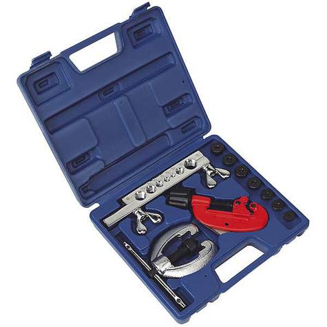 Pipe Flaring & Cutting Kit 10pc Sealey AK506 