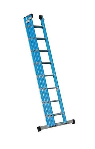 Glass Fibre Professional Ladder Single Section GFNELT130 12 - Rung