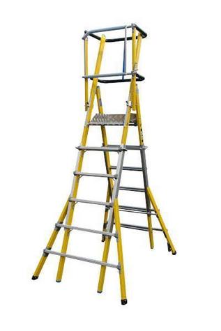 Multilyte Telescopic Glass Fibre Platform 7-11 step - main image