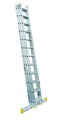 Triple Extension Ladder Lyte NELT330 3.0m  Trade Aluminium 