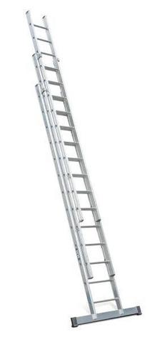 Extension Ladder Lyte NGB335 Professional Industrial 3 Section 3x12 Rung - main image