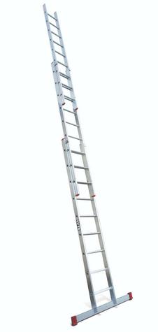 Extension Ladder Lyte NBD330 Domestic DIY 3 Section 3x9 Rung