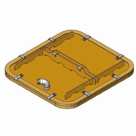 Probst SPS-1500(1000)-80/75 Suction Plate for SH Lifting Devices