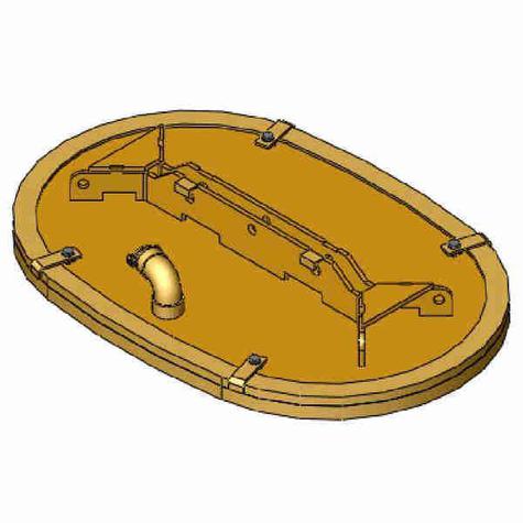 Probst SPS-1010(670)-84/57 Suction Plate for SH Lifting Devices