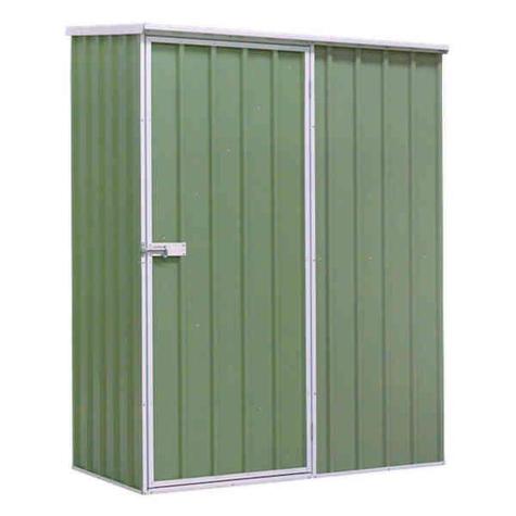 Shed Sealey GSS1508G Galvanized Steel Green 1.5 x 0.8 x 1.9m