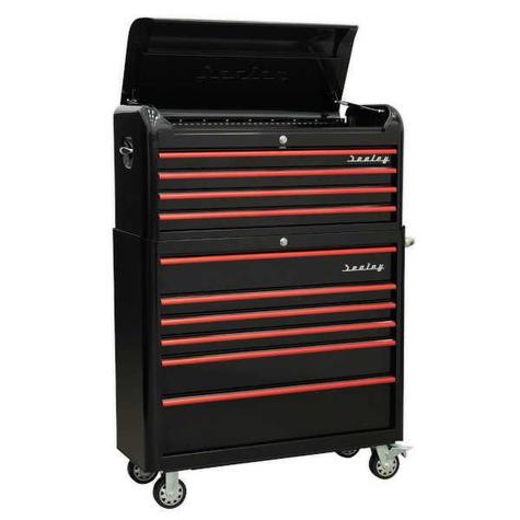 Extra Wide Toolchest Combo AP41COMBOBR 10 Drawer