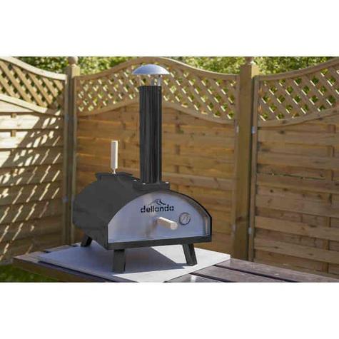 Dellonda DG10 Wood Fired Pizza & Smoking Oven