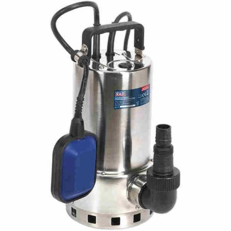 Submersible Pump Sealey WPS225A S/S Automatic  Dirty Water 225ltr/min 