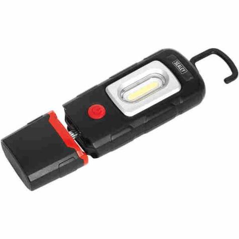 Inspection Lamp Sealey LED3601 Rechargeable 360° 2W COB + 1W LED 