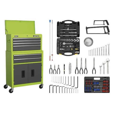 Tool Chest Sealey AP2200COMBOHV Topchest/Rollcab Combination+Tools 