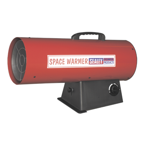 Propane Space Heater Sealey LP150 150KBtu/hr 