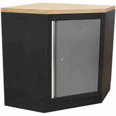 Corner Floor Cabinet Sealey APMS60 Modular 865mm 