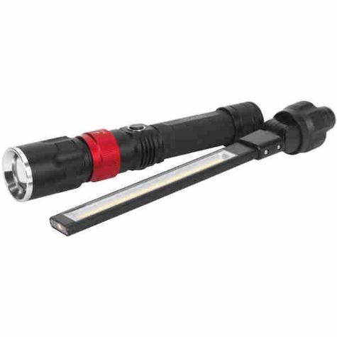 Inspection Lamp Sealey LED0121R Interchangeable COB LED & Torch 