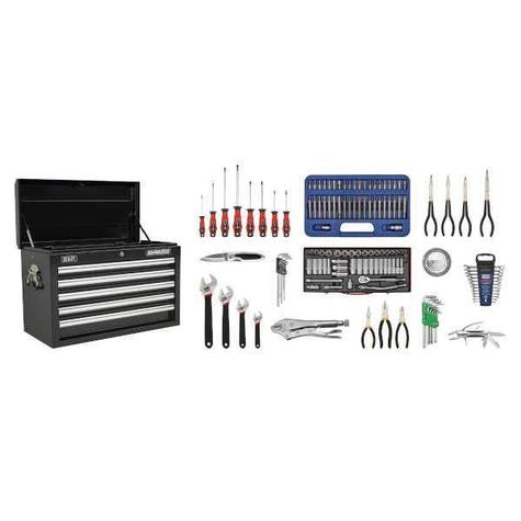 Tool Chest Sealey AP33059BCOMBO Topchest c/w 137 Tools