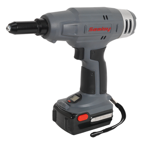 Cordless Riveter Sealey CP313 18V 1.5Ah Lithium-ion 1hr Charger