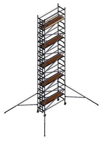 Scaffold Tower UTS 1.8m x Single Width x 9.2m High