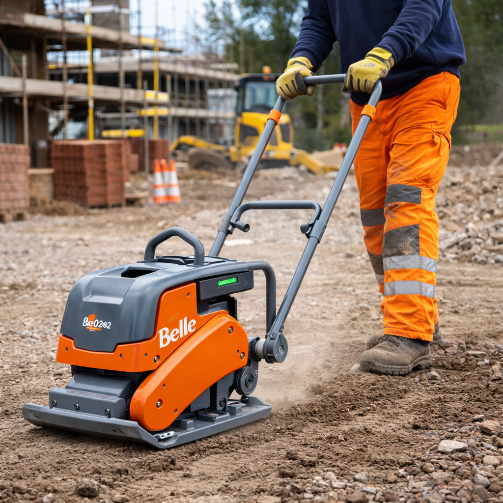 Next product: Plate Compactor Belle LX3282P8+ Battery Powered c/w 8ah Battery & Charger