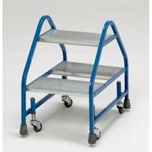 Mobile Safety Roller Double Steps 2 Tread Extruded Rubber Treads