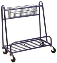 Small Panel Trolley with Basket