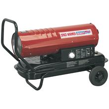 Sealey AB7081 Space Warmer® Paraffin, Kerosene & Diesel Heater 70,000Btu/hr with Wheels