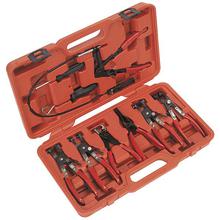 Sealey VS1662 Hose Clamp Removal Tool Set 9pc