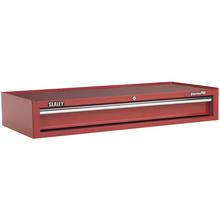 Sealey AP41119 Add-On Chest 1 Drawer with Ball Bearing Runners Heavy-Duty - Red