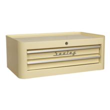 Sealey AP28102 Mid-Box 2 Drawer Retro Style Cream