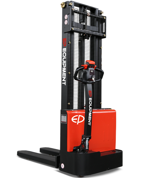 Next product: ESL122 1200kg Powered Wrapover Stacker (2.5 m Lift) - Li-ion
