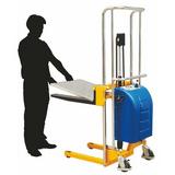 Warrior WREMS0415 Semi-Electric Mini Stacker 400kg 1500mm Lift - thumbnail image 1