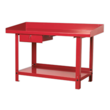 Sealey AP1015 Workbench Steel 1.5mtr with 1 Drawer
