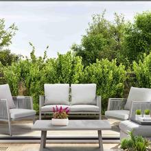 Outdoor Garden Furniture Dellonda DG56 Fusion 4-Piece