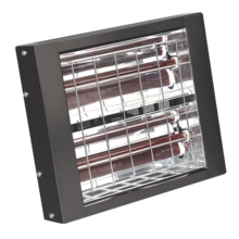 Sealey IWMH3000 Infrared Quartz Heater - Wall Mounting 3000W/230V