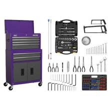 Tool Chest Sealey AP2200COMBOCP Topchest & Rollcab Combination