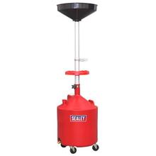 Sealey AK80D 80ltr Manual Discharge Oil Drainer