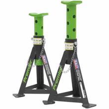 Axle Stands Sealey AS3G (Pair) 3tonne Capacity per Stand Green