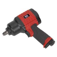 Sealey GSA6002 Generation Series Composite Air Impact Wrench 1/2”Sq Drive Twin Hammer