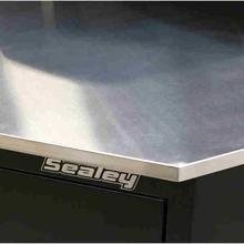 Stainless Steel Corner Worktop Sealey APMS19 930mm