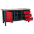 Workstation Sealey AP1905B with 3 Drawers 1 Cupboard & Open Storage