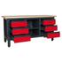 Workstation Sealey AP1905D with 6 Drawers & Open Storage