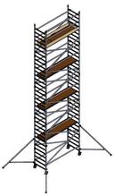 Scaffold Tower UTS 2.5m x Single Width x 8.2m High